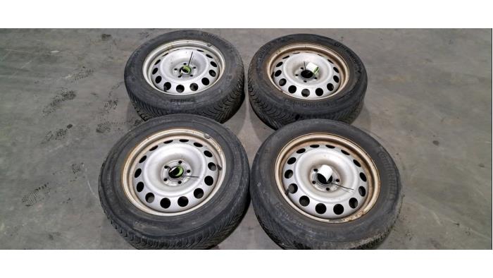 Kit jantes + pneumatiques Citroen Berlingo