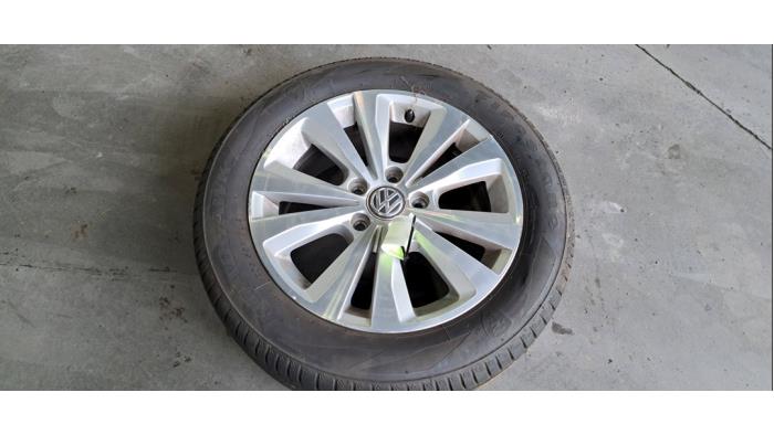 Felge + Reifen Volkswagen Golf