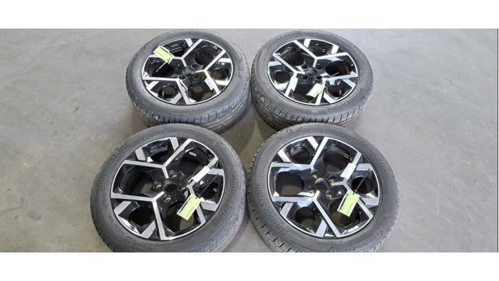 Kit jantes + pneumatiques Citroen C3 Aircross