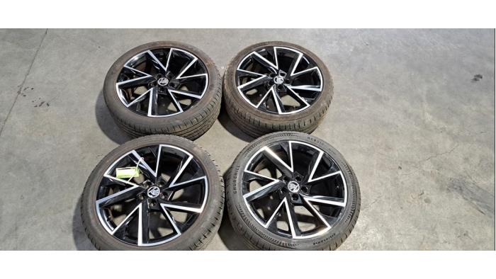 Kit jantes + pneumatiques Skoda Kamiq