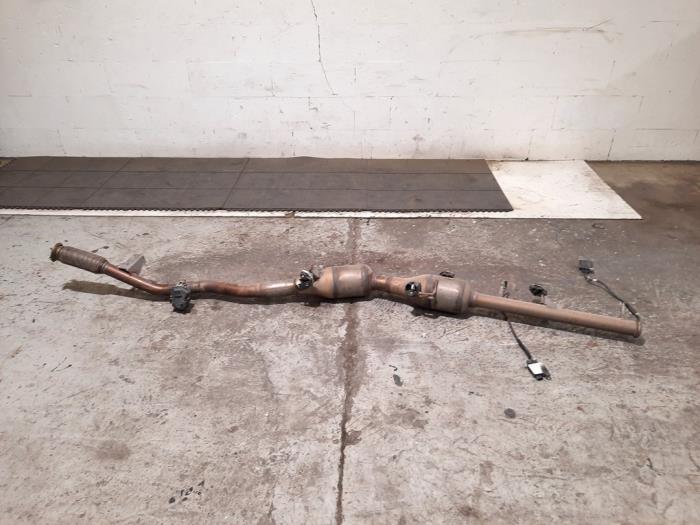 Tube avant + catalyseur Renault Trafic