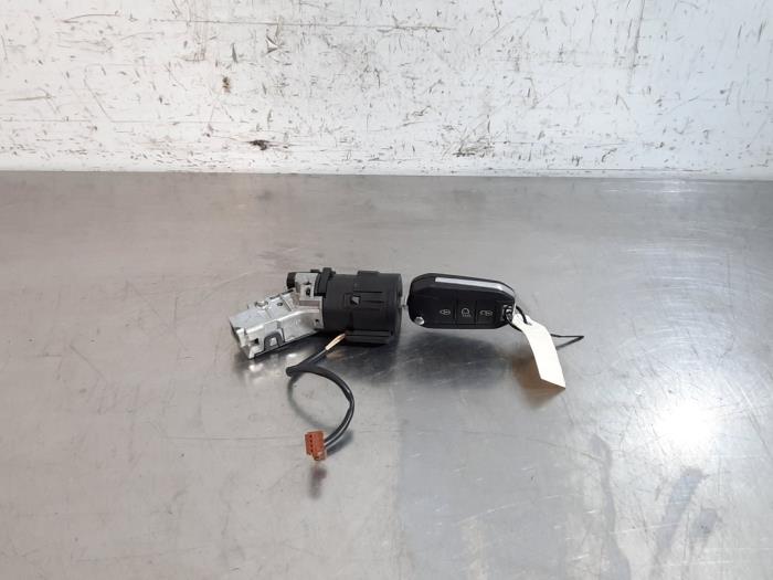 Serrure de contact + clé Peugeot 308