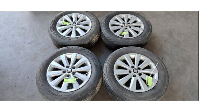 Kit jantes + pneumatiques Seat Ibiza