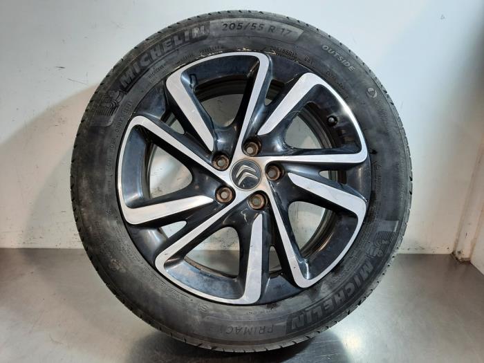 Jante + pneumatique Citroen Grand C4 Space Tourer