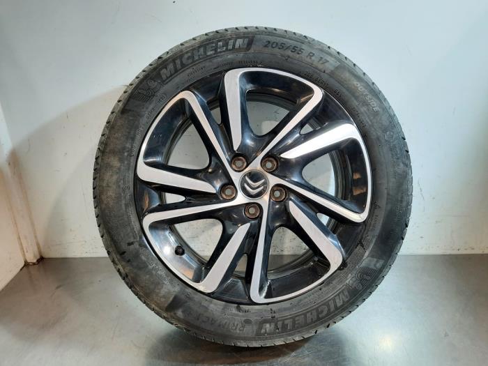Jante + pneumatique Citroen Grand C4 Space Tourer
