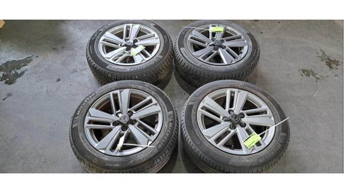 Kit jantes + pneumatiques Peugeot 308