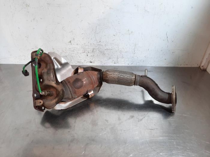 Collecteur d&#039; échappement + catalyseur Mazda 2.