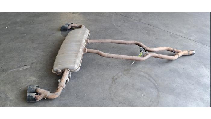 Echappement silencieux arrière Porsche Cayenne