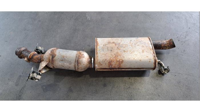 Echappement silencieux arrière Peugeot Expert