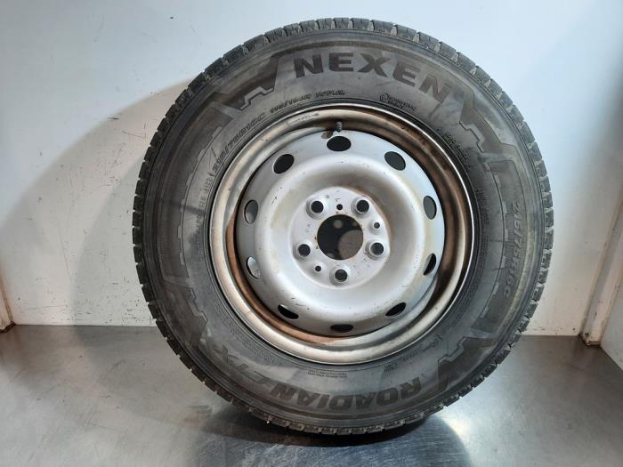 Jante + pneumatique Fiat Ducato