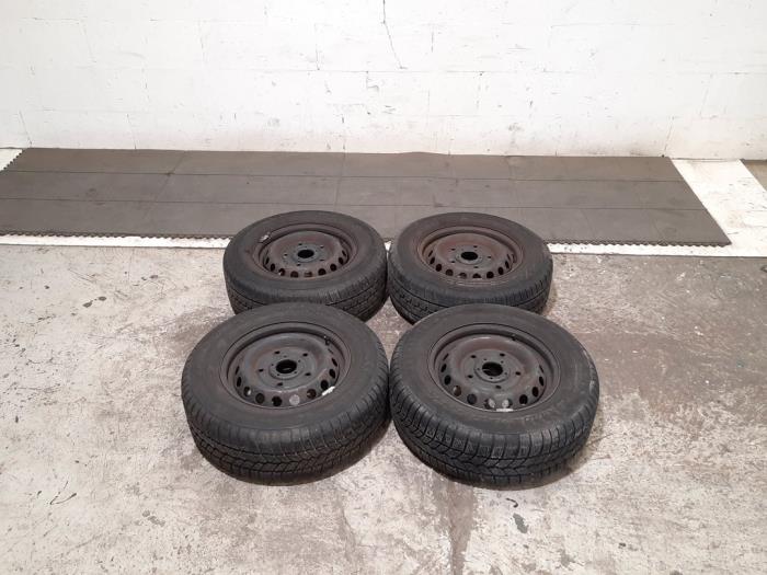 Kit jantes + pneus d&#039;hivers Ford Transit Custom