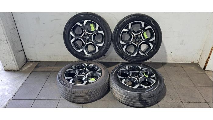 Kit jantes + pneumatiques Citroen C5 Aircross