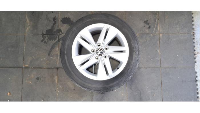 Jante + pneumatique Volkswagen Golf