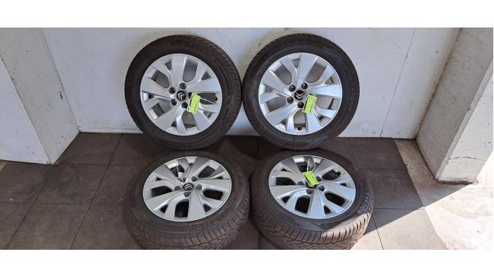 Velgen set + winterbanden Citroen C4 Grand Picasso