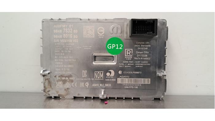 Draadloze oplader Peugeot 3008