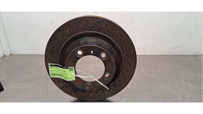 Rear brake disc Porsche 911