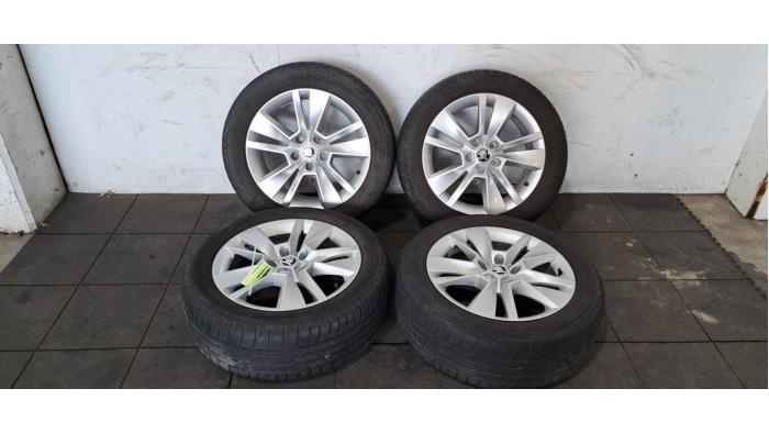 Kit jantes + pneumatiques Skoda Karoq