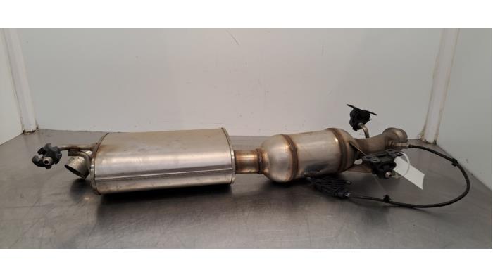 Echappement silencieux arrière+central Peugeot Expert