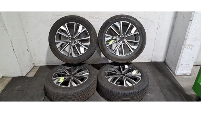 Kit jantes + pneumatiques Peugeot 508