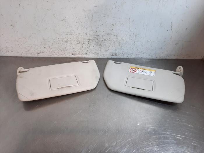 Zonneklep set Ford Transit Courier