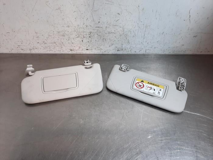 Zonneklep set Ford Fiesta Zonneklep set Ford Fiesta