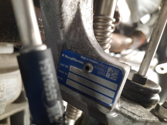 Motor van een Opel Insignia Sports Tourer 1.6 CDTI 16V 110 2019