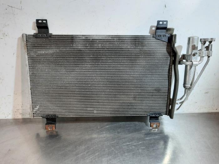 Air conditioning condenser Mazda 2.