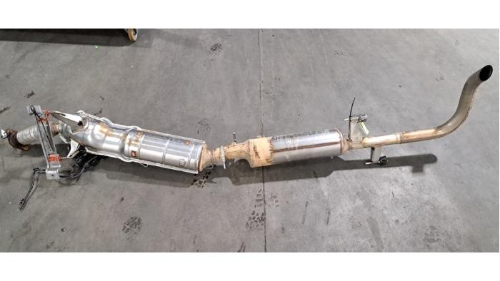 Collecteur d' échappement + catalyseur Renault Master