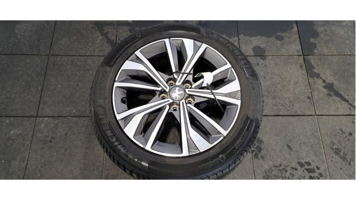 Jante + pneumatique Peugeot 508