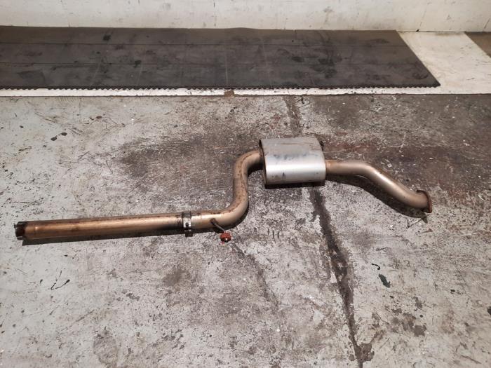 Echappement silencieux central Volkswagen Golf