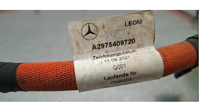 Câble haute tension Mercedes EQS