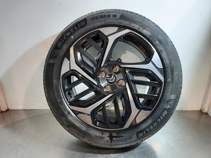 Jante + pneumatique Citroen C4