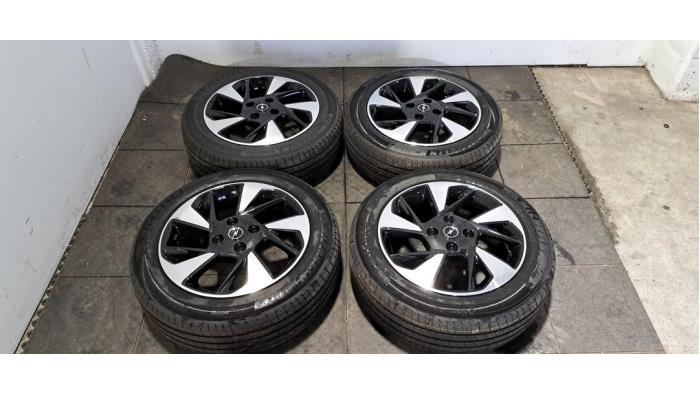 Kit jantes + pneumatiques Opel Corsa