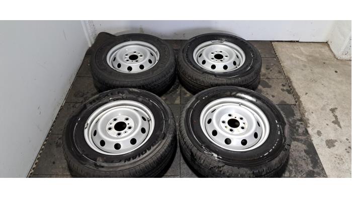 Kit jantes + pneumatiques Fiat Ducato