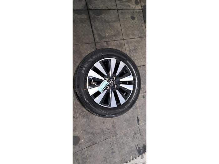 Jante + pneumatique Renault Twingo