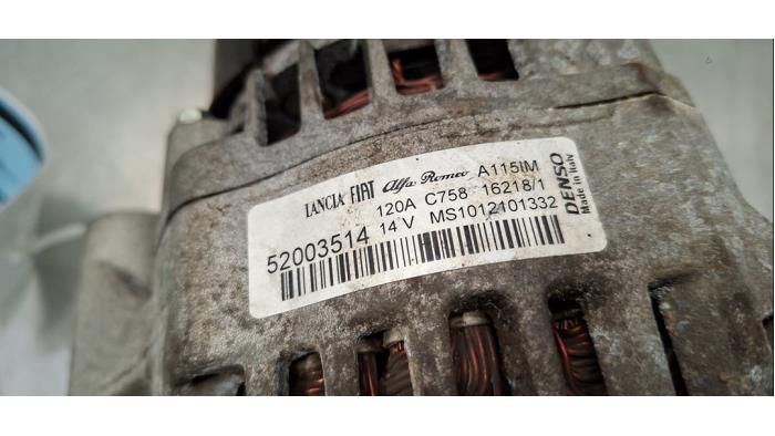 Dynamo van een Abarth 500C/595C/695C 1.4 T-Jet 16V 2024