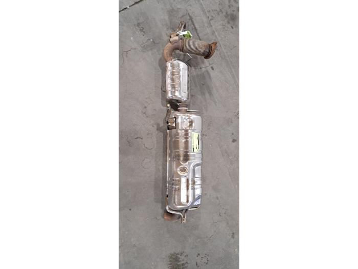 Echappement silencieux central Renault Twingo