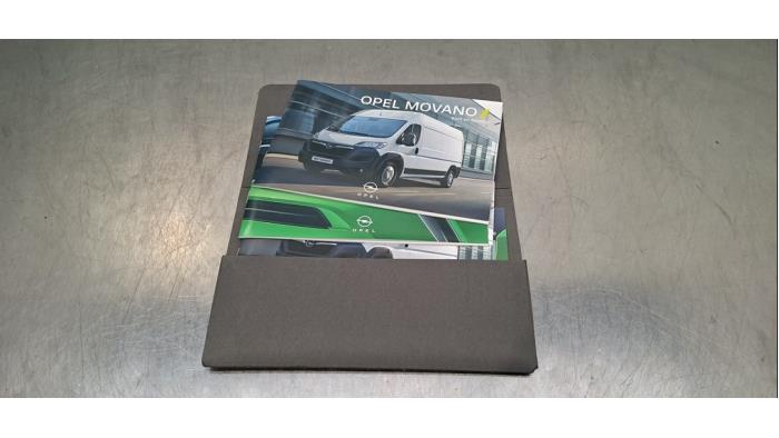 Livret d'instructions Opel Movano