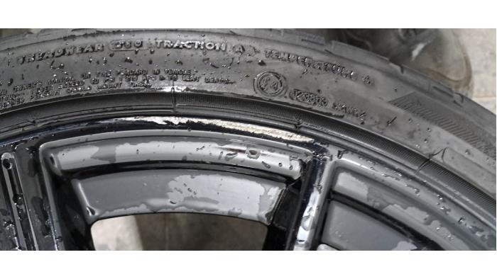 Velgen set + banden van een Audi A3 Sportback (8YA) 2.0 35 TDI 16V 2023