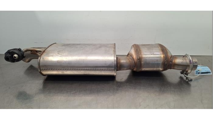 Echappement silencieux arrière Citroen Jumpy