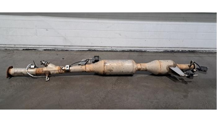 Collecteur d' échappement + catalyseur Renault Alaskan