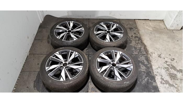 Kit jantes + pneumatiques Peugeot 308