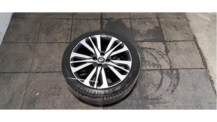 Jante + pneumatique Renault Clio