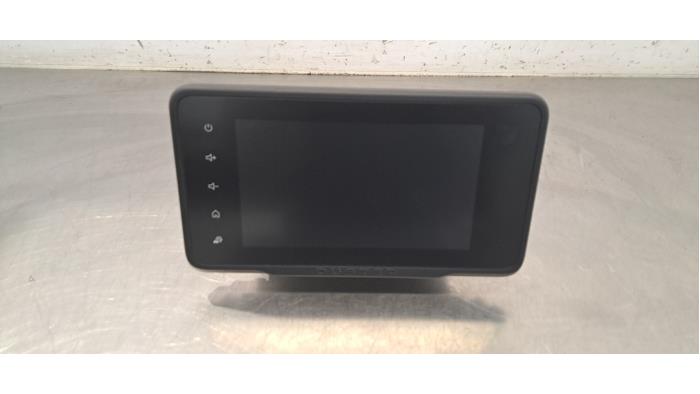 Affichage navigation Dacia Duster