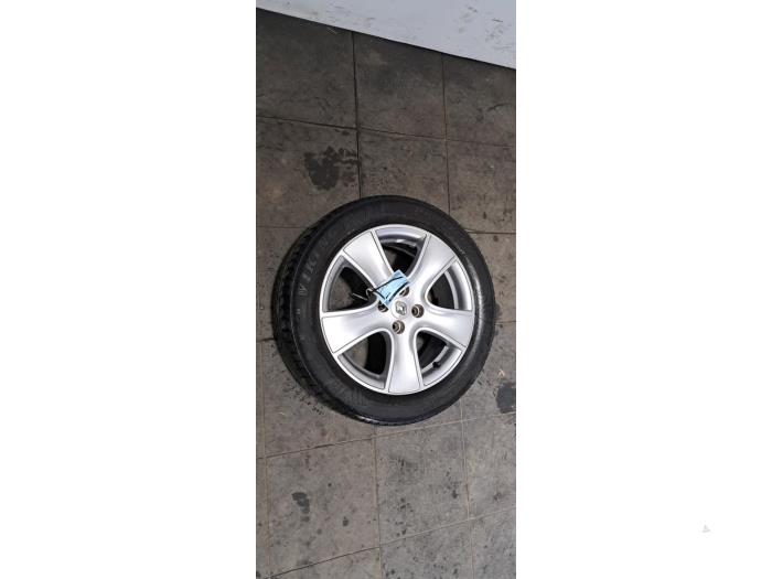 Jante + pneumatique Renault Clio