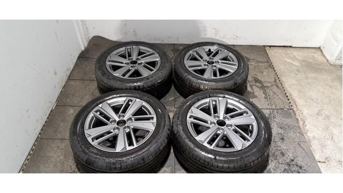 Kit jantes + pneumatiques Peugeot 308