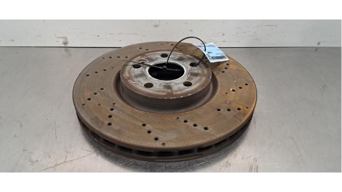 Disque de frein avant Mercedes A-Klasse