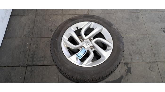 Jante + pneu d'hiver Opel Crossland X