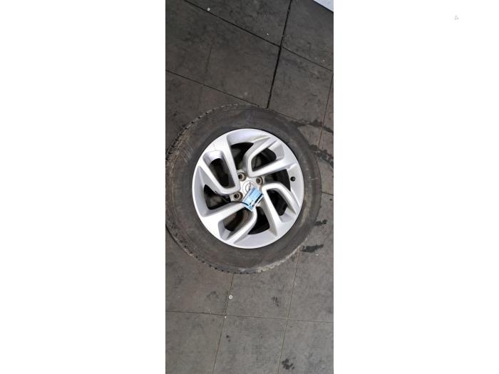 Jante + pneu d'hiver Opel Crossland X