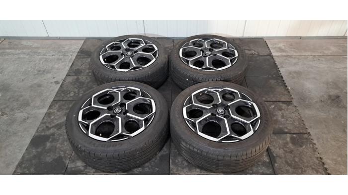 Kit jantes + pneumatiques Citroen C3